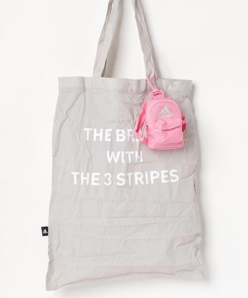adidas（アディダス）の「ADIDAS（アディダス）パッカブルエコバッグ（エコバッグ/サブバッグ・メンズ・ブラック/ピンク/イエロー/グレー・FREE）」の20枚目の写真