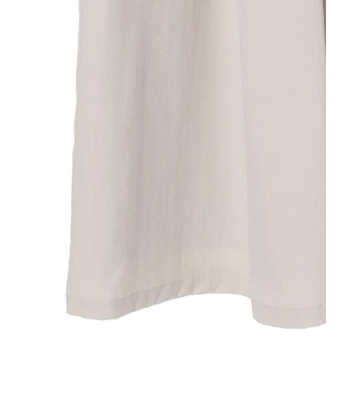 koe(コエ)の「ベンタイルノーカラーコート(ノーカラーコート・レディース・ライトベージュ/ネイビー・M)」の9枚目の写真