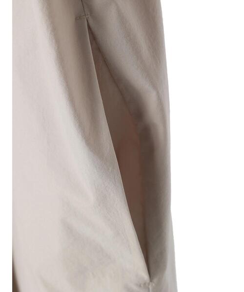 koe(コエ)の「ベンタイルノーカラーコート(ノーカラーコート・レディース・ライトベージュ/ネイビー・M)」の11枚目の写真