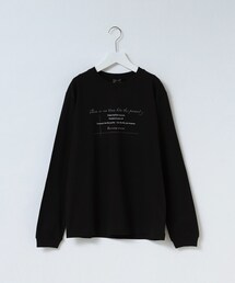 【WORLD for the World】ロゴプリント ロンT