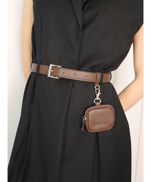 EMODA（エモダ）の「ミニポーチベルト（ベルト・レディース・ブラック/ブラウン・FREE）」の2枚目の写真