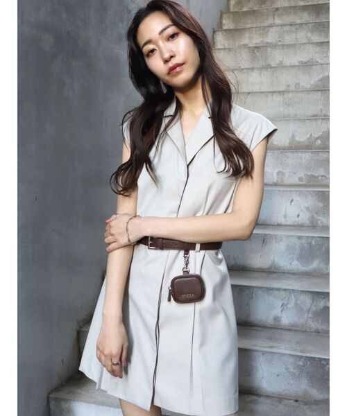 EMODA（エモダ）の「ミニポーチベルト（ベルト・レディース・ブラック/ブラウン・FREE）」の18枚目の写真