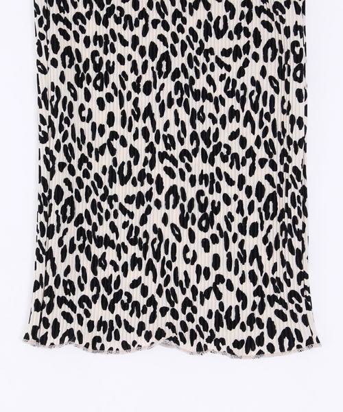 PHILLY（フィリー）の「レオパードワイドパンツ（スラックス・レディース・ブラック/ベージュ・FREE）」の8枚目の写真