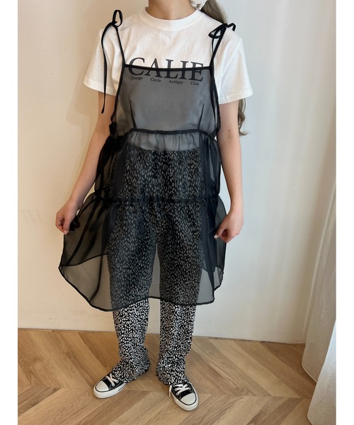 PHILLY（フィリー）の「レオパードワイドパンツ（スラックス・レディース・ブラック/ベージュ・FREE）」の12枚目の写真