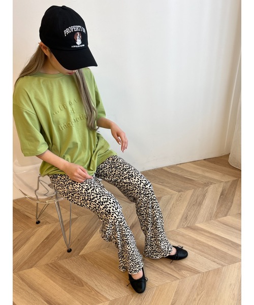 PHILLY（フィリー）の「レオパードワイドパンツ（スラックス・レディース・ブラック/ベージュ・FREE）」の19枚目の写真