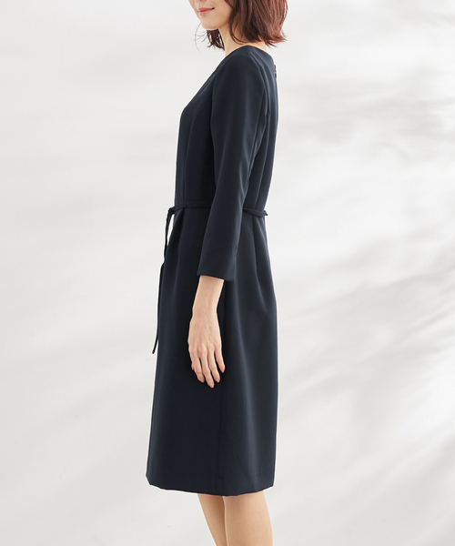 ROPE' PICNIC(ロペピクニック)の「【360°ウルトラストレッチ】セットアップ対応/9分丈ワンピース【一部店舗限定34-42サイズ】(ワンピース・レディース・ネイビー/ブラック/イエロー系その他3・36/38/40/42)」の10枚目の写真