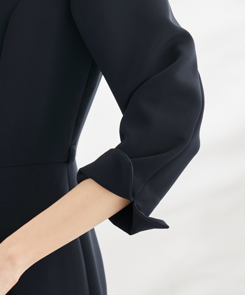 ROPE' PICNIC(ロペピクニック)の「【360°ウルトラストレッチ】セットアップ対応/9分丈ワンピース【一部店舗限定34-42サイズ】(ワンピース・レディース・ネイビー/ブラック/イエロー系その他3・36/38/40/42)」の15枚目の写真