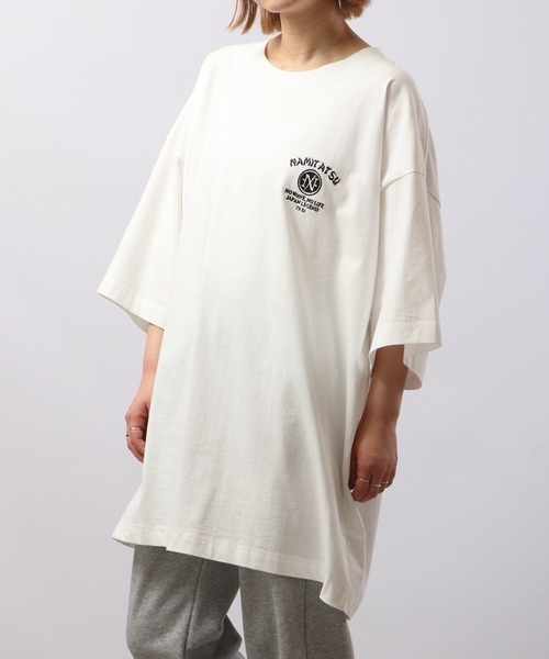 波達(NAMITATSU)（ナミタツ）の「波達(NAMITATSU) 虎和柄TeeBIG 半袖（Tシャツ/カットソー・メンズ・ホワイト/ブラック・3XL/2XL/4XL）」の7枚目の写真