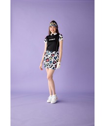 Loudmouth/ラウドマウス ゴルフウェア UVカット ストレッチ 総柄 インナー付 ミニスカート