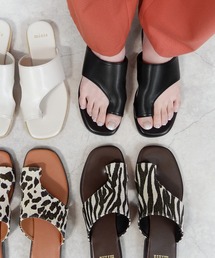 minia | カバーアップトングサンダル(サンダル)