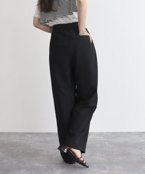 fredy emue（フレディエミュ）の「【fredye mue/フレディエミュ】タックスラックスパンツ（スラックス・レディース・チャコールグレー/ミント/ブラック・36/38）」の17枚目の写真