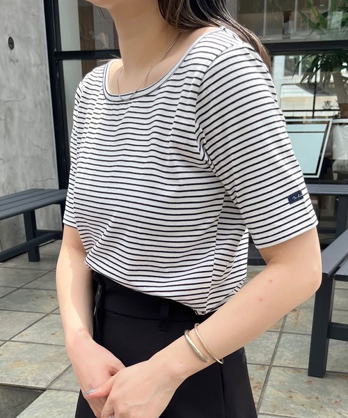 mline（エムライン）の「[mline] ちび半袖Tシャツ（Tシャツ/カットソー