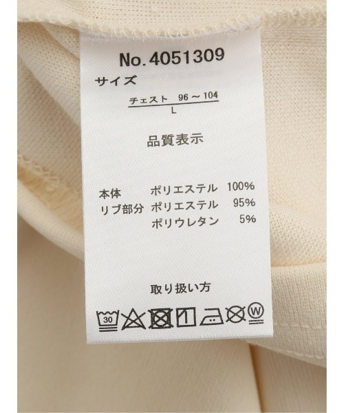 m.f.editorial（エムエフエディトリアル）の「【吸水速乾 UVカット ストレッチ】KAITEKI 縦切替 クルー半袖Ｔシャツ（Tシャツ/カットソー・メンズ・グリーン系その他/アイボリー/グレー系その他2・LARGE/MEDIUM/X-LARGE）」の15枚目の写真