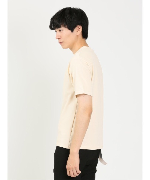 m.f.editorial（エムエフエディトリアル）の「【吸水速乾 UVカット ストレッチ】KAITEKI 縦切替 クルー半袖Ｔシャツ（Tシャツ/カットソー・メンズ・グリーン系その他/アイボリー/グレー系その他2・LARGE/MEDIUM/X-LARGE）」の16枚目の写真