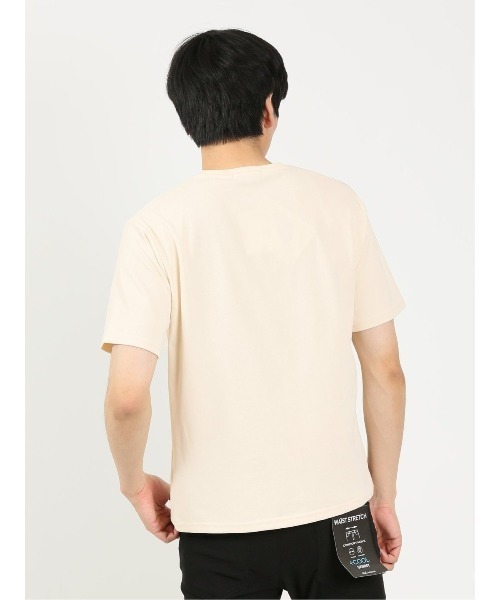 m.f.editorial（エムエフエディトリアル）の「【吸水速乾 UVカット ストレッチ】KAITEKI 縦切替 クルー半袖Ｔシャツ（Tシャツ/カットソー・メンズ・グリーン系その他/アイボリー/グレー系その他2・LARGE/MEDIUM/X-LARGE）」の17枚目の写真