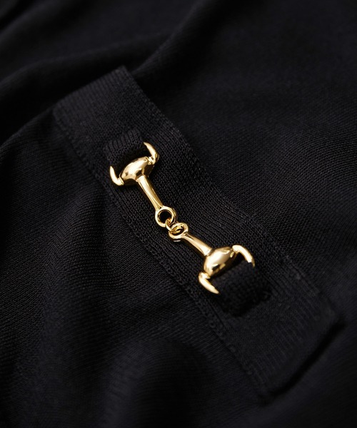 ROPE'（ロペ）の「ビット付きカーディガン（カーディガン/ボレロ・レディース・ブラック/ホワイト・38）」の17枚目の写真