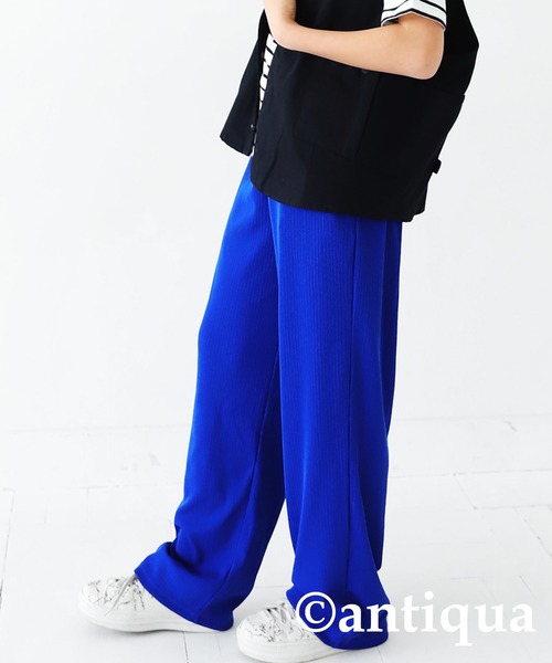 antiqua（アンティカ）の「接触冷感リブパンツ（その他パンツ・キッズ・ブラック/レッド/グリーン/ブルー/ライトグレー・160/120/140/130/150）」の22枚目の写真