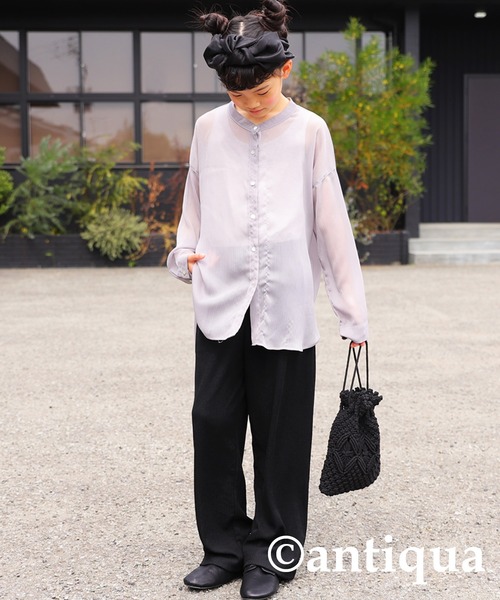 antiqua（アンティカ）の「接触冷感リブパンツ（その他パンツ・キッズ・ブラック/レッド/グリーン/ブルー/ライトグレー・160/120/140/130/150）」の6枚目の写真