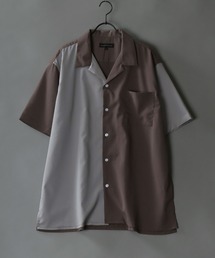 SITRY(�V�g���[)��Drape Open Collar Shirt/�h���[�v �I�[�v���J���[ �����V���c(�V���c/�u���E�X)