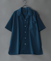 Drape Open Collar Shirt/ドレープ オープンカラー 半袖シャツ