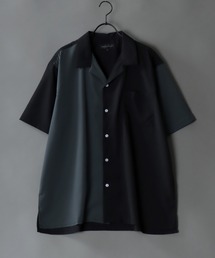 SITRY | Drape Open Collar Shirt/ドレープ オープンカラー 半袖シャツ(シャツ/ブラウス)