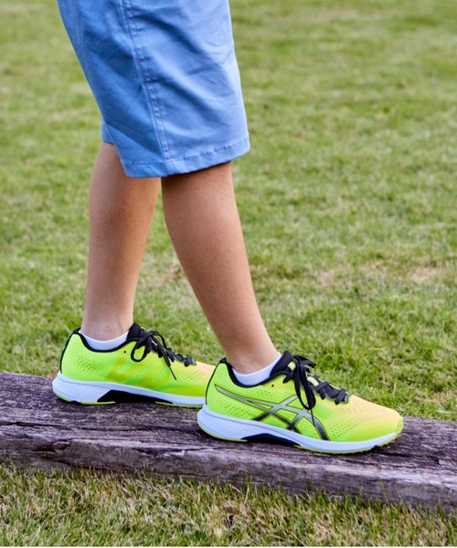 ASICS（アシックス）の「ASICS[アシックス]/LAZERBEAM RH[ランナータイプ] 1154A144（スニーカー・キッズ・ブラック×ピンク/グリーン/ライトブルー/ラベンダー/ブルー/ダークグレー/ミント/ブラック×グレー/フレッシュイエロー/レッド・21.0cm/21.5cm/22.0cm/22.5cm/23.0cm/24.0cm/24.5cm/25.0cm/23.5cm/20.0cm）」の9枚目の写真