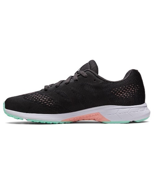 ASICS（アシックス）の「ASICS[アシックス]/LAZERBEAM RH[ランナータイプ] 1154A144（スニーカー・キッズ・ブラック×ピンク/グリーン/ライトブルー/ラベンダー/ブルー/ダークグレー/ミント/ブラック×グレー/フレッシュイエロー/レッド・21.0cm/21.5cm/22.0cm/22.5cm/23.0cm/24.0cm/24.5cm/25.0cm/23.5cm/20.0cm）」の19枚目の写真