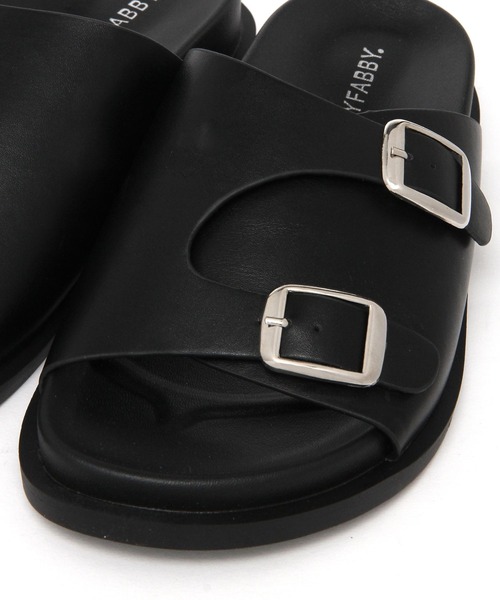 ALAND（エーランド）の「ベルトツキサンダル 2198626（サンダル・レディース・ブラック/ホワイト・MEDIUM/LARGE/SMALL）」の5枚目の写真