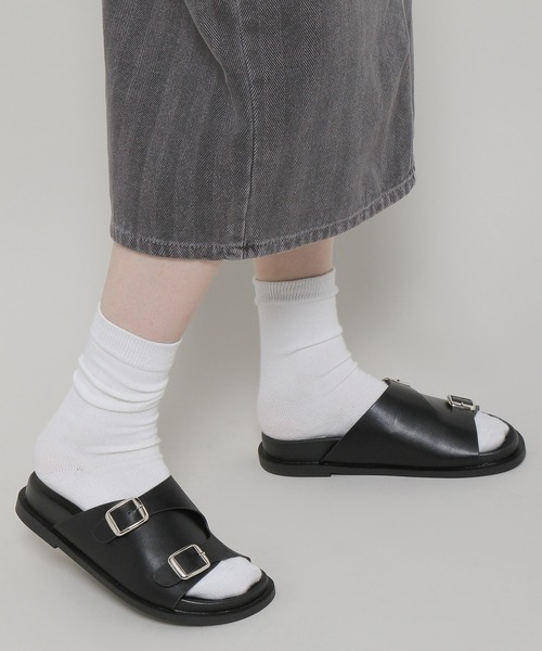 ALAND（エーランド）の「ベルトツキサンダル 2198626（サンダル・レディース・ブラック/ホワイト・MEDIUM/LARGE/SMALL）」の22枚目の写真