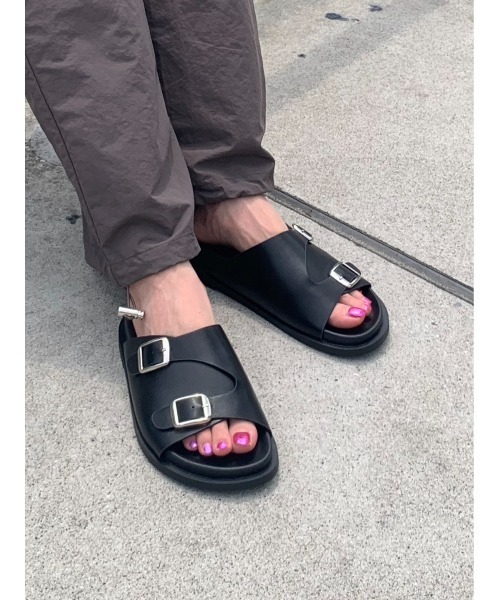 ALAND（エーランド）の「ベルトツキサンダル 2198626（サンダル・レディース・ブラック/ホワイト・MEDIUM/LARGE/SMALL）」の19枚目の写真