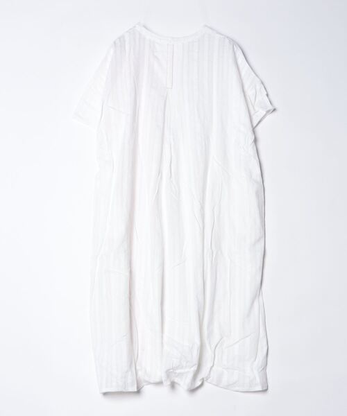 sandy（サンディー）の「【sandy】飾りステッチワンピース（ワンピース・レディース・ブラック/オフホワイト/ブルー・FREE）」の4枚目の写真