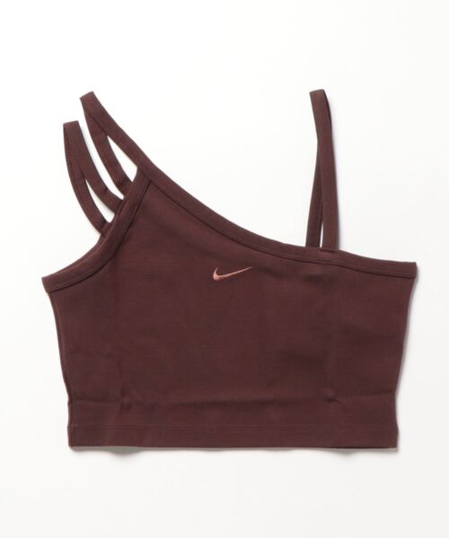 NIKE(ナイキ)の「【NIKE】W NSW MOD CROP TANK(タンクトップ・レディース・ブラウン・SMALL/MEDIUM)」の1枚目の写真