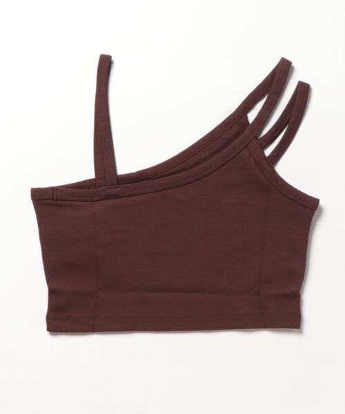 NIKE(ナイキ)の「【NIKE】W NSW MOD CROP TANK(タンクトップ・レディース・ブラウン・SMALL/MEDIUM)」の2枚目の写真