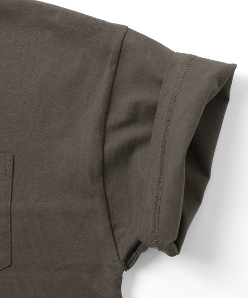 GLAZOS（グラソス）の「【接触冷感】カラーブロックロゴプリント半袖Tシャツ（Tシャツ/カットソー・キッズ・チャコールグレー/ホワイト・160cm/150cm/140cm/170cm）」の15枚目の写真