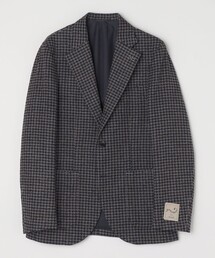 SHIPS シップス ジャケット ベスト付 ブラウン チェック 48 M~L相当 SHIPS シップス ジャケット ベスト付 ブラウン チェック 48 M~L