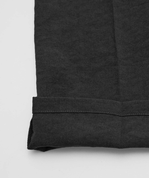 ROPE' PICNIC（ロペピクニック）の「【WEB限定】麻調ビンテージオールインワン（つなぎ/オールインワン・レディース・ブラック/チャコールグレー・36/38）」の4枚目の写真