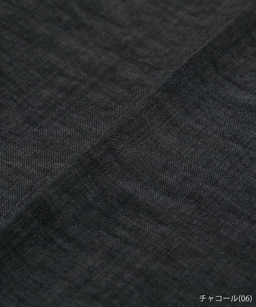 ROPE' PICNIC（ロペピクニック）の「【WEB限定】麻調ビンテージオールインワン（つなぎ/オールインワン・レディース・ブラック/チャコールグレー・36/38）」の10枚目の写真