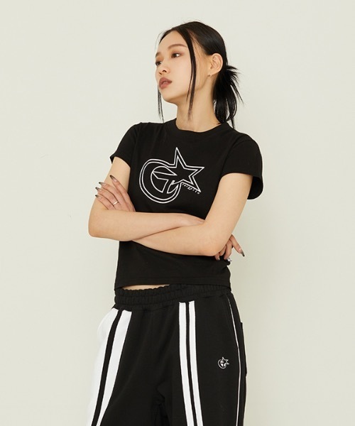 TARGETTO（ターゲット）の「【TARGETTO 】スポーティ ロゴ ベイビー Tシャツ / SPORTY LOGO BABY TEE