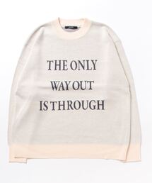 Grand PARK | ジャガード配色ロゴニット(ニット/セーター)