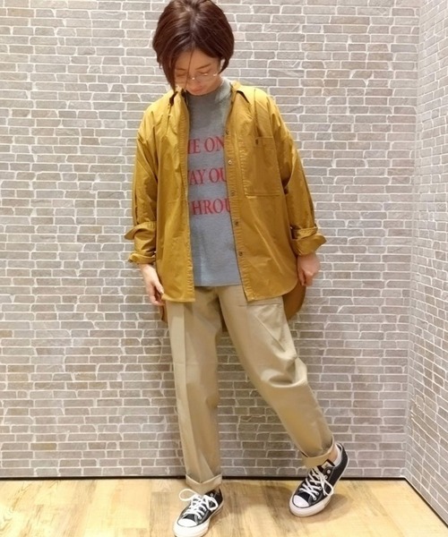 Grand PARK（グランドパーク）の「ジャガード配色ロゴニット（ニット/セーター・レディース・グレー/ネイビー/ホワイト・FREE）」の11枚目の写真