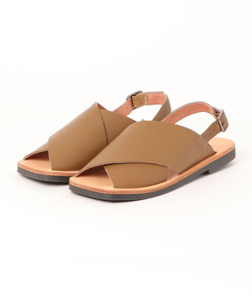 「VOLARE / ヴォラーレ 」Crossbelt Squaretoe Sandal 