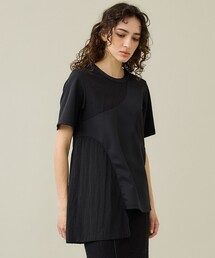 【UN3D./アンスリード】カッティングデザインTシャツ