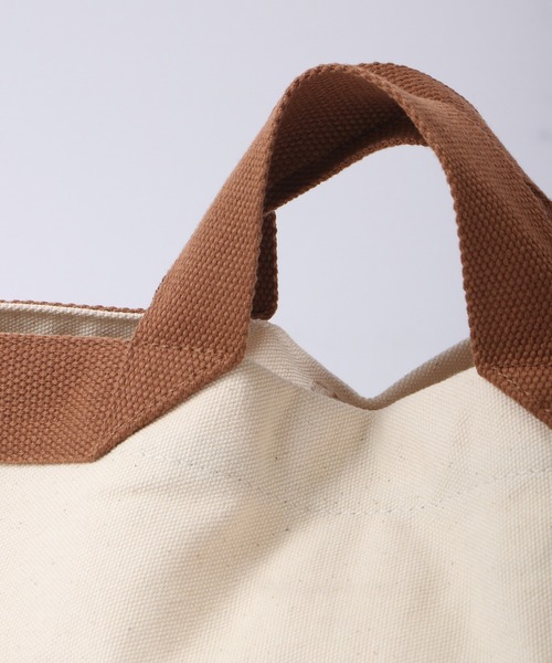 ROOTOTE(ルートート)の「ROOTOTE オーガニックコットンキャンバス2WAYトートBAG(トートバッグ・メンズ・アイボリー系/アイボリー系1/アイボリー系2/アイボリー系3・FREE)」の19枚目の写真