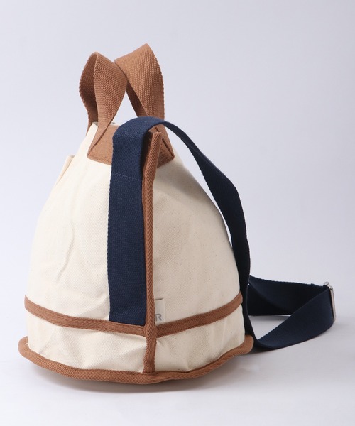 ROOTOTE(ルートート)の「ROOTOTE オーガニックコットンキャンバス2WAYトートBAG(トートバッグ・メンズ・アイボリー系/アイボリー系1/アイボリー系2/アイボリー系3・FREE)」の17枚目の写真