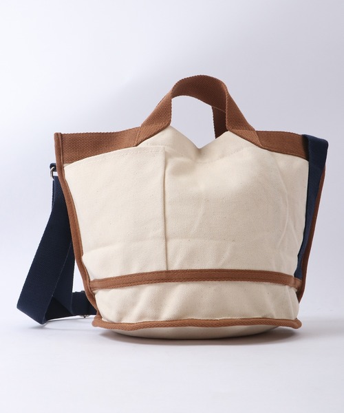 ROOTOTE(ルートート)の「ROOTOTE オーガニックコットンキャンバス2WAYトートBAG(トートバッグ・メンズ・アイボリー系/アイボリー系1/アイボリー系2/アイボリー系3・FREE)」の18枚目の写真
