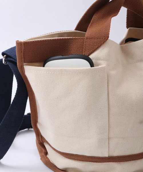 ROOTOTE(ルートート)の「ROOTOTE オーガニックコットンキャンバス2WAYトートBAG(トートバッグ・メンズ・アイボリー系/アイボリー系1/アイボリー系2/アイボリー系3・FREE)」の21枚目の写真