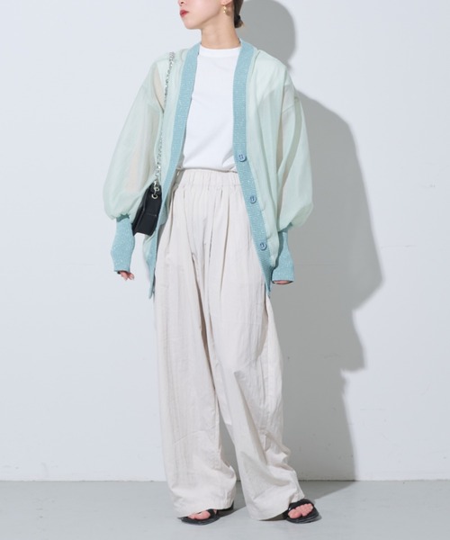 Solace（ソレイス）の「コクーンイージーパンツ（その他パンツ・レディース・ブラック/ホワイト・FREE）」の18枚目の写真