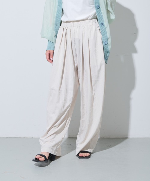 Solace（ソレイス）の「コクーンイージーパンツ（その他パンツ・レディース・ブラック/ホワイト・FREE）」の13枚目の写真