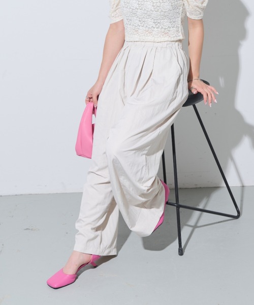 Solace（ソレイス）の「コクーンイージーパンツ（その他パンツ・レディース・ブラック/ホワイト・FREE）」の19枚目の写真