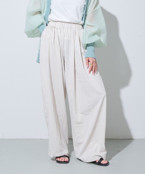 Solace（ソレイス）の「コクーンイージーパンツ（その他パンツ・レディース・ブラック/ホワイト・FREE）」の11枚目の写真